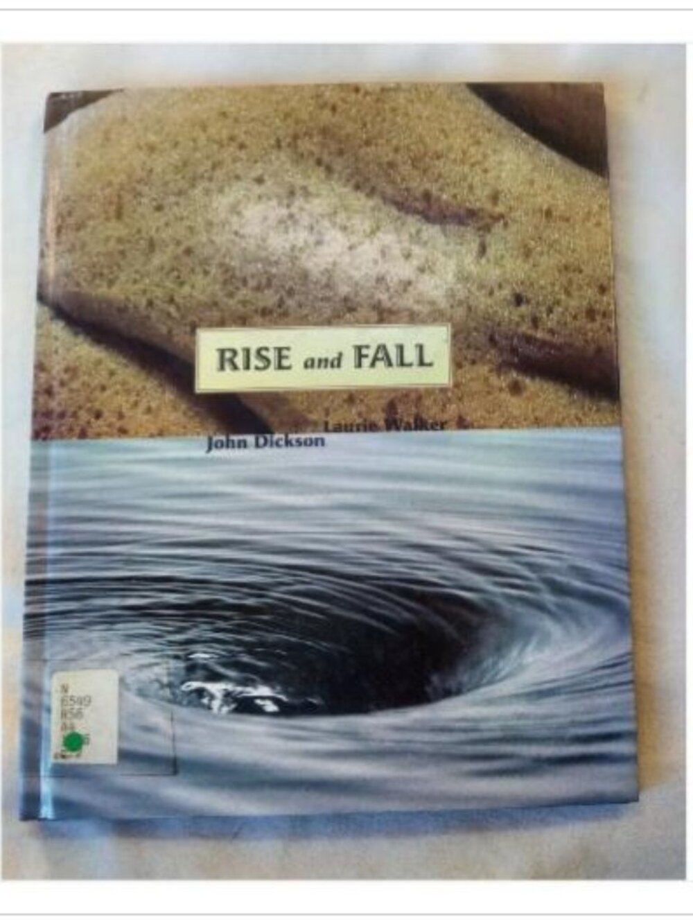 Ex-Library - Rise and Fall John Dickson, Laurie Walker 1996 Hardcover Book Read